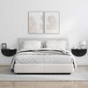 vidaXL Raft de perete Pe perete Negru 48 x 24 x 24 cm Lemn compozit