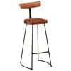 vidaXL Scaune de bar 2 buc 49x43x103 cm lemn masiv de mango