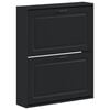 vidaXL Dulap pentru pantofi montat pe perete UTRECHT 71 x 17 x 86 cm