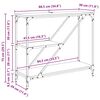 vidaXL Masă de consolă Stejar Artizanal 88,5 x 30 x 75 cm