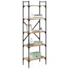 vidaXL Bibliotecă Stejar Artizanal 56 x 32 x 174 cm Lemn compozit