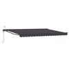 vidaXL Cort electric retractabil Antracit 4 &times; 3 m