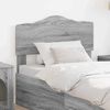 vidaXL Tăblie cap cu headboard Gri Sonoma 75 cm Lemn compozit