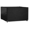 vidaXL Husă pentru mobilier de grădină, 8 ocheți, 125x125x75 cm pătrat