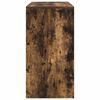 vidaXL Birou Stejar fumuriu 100 x 40 x 76 cm