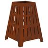 vidaXL Bol de foc Ruginit 50 x 50 x 70 cm Oțel rezistent de intemperii