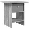 vidaXL Noptieră cu sertar Gri Sonoma 41 x 40 x 45 cm Lemn compozit