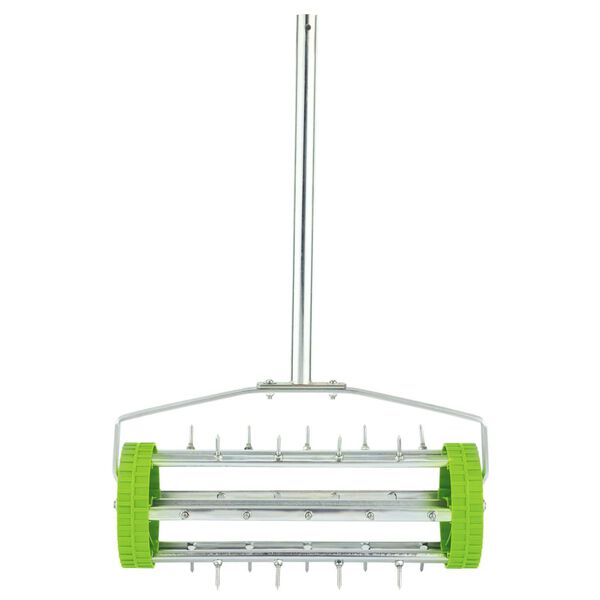 Draper Tools Aerator pentru gazon cu tambur, 450 mm, verde