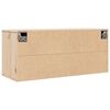 vidaXL Dulap de perete, 80x30x35 cm, lemn masiv de pin