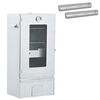 vidaXL Smoker rece cu tub de fum 44,5 x 29 x 83 cm Oțel galvanizat
