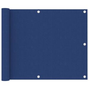 vidaXL Prelată balcon albastru 75x400 cm țesătură Oxford