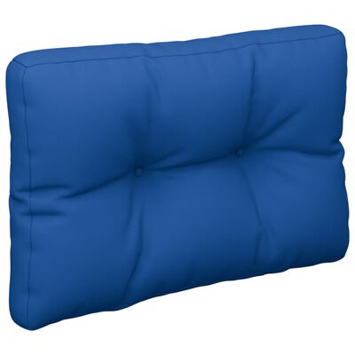 vidaXL Pernă pentru canapea din paleți, albastru regal, 50x40x12 cm