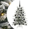 vidaXL Brad de Crăciun artificial cu ramuri articulare Alb 120 cm