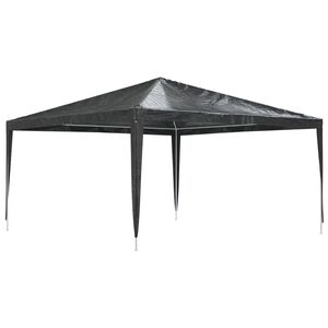 vidaXL Cort de petrecere profesional, antracit, 4 x 4 m, 90 g/m&sup2;