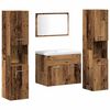 vidaXL Set de Depozitare Pe perete 4 pcs Lemn compozit