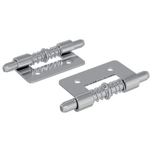 vidaXL Zăvor 2 pcs Argintiu 46 x 17 x 1,2 mm Oțel
