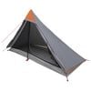 vidaXL Cort de backpacking Gri și Portocalie 222 x 85 x 125 cm