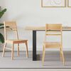vidaXL Scaune de dining 2 pcs natural 43 x 54 x 89 cm