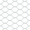 vidaXL St&acirc;lp de gard. Verde 25 x 0,8 m (mesh de 50 mm) Oțel și PVC