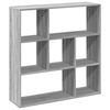 vidaXL Bibliotecă/separator cameră gri sonoma 102x29x103,5 cm lemn