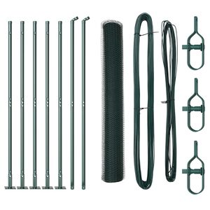 vidaXL St&acirc;lp de gard. Verde