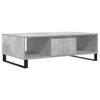 vidaXL Masă de cafea, gri beton, 104x60x35 cm, lemn compozit