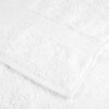 vidaXL Prosop pentru musafiri SOLUND Alb Bumbac