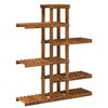 vidaXL Suport pentru plante natural 93 x 25 x 114,5 cm