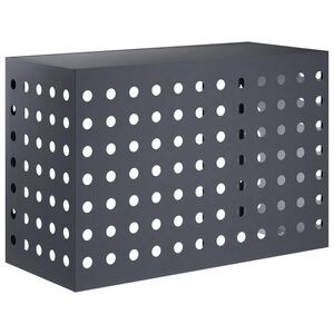 vidaXL Husă pentru aer condiționat Antracit 90 x 40 x 60 cm Oțel