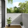 vidaXL Paravan de balcon gri deschis 120x1000 cm 100% poliester oxford