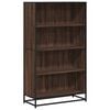 vidaXL Bibliotecă, stejar maro, 80,5x35x139 cm, lemn prelucrat