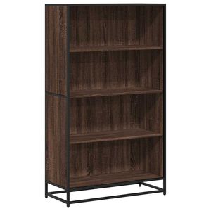 vidaXL Bibliotecă, stejar maro, 80,5x35x139 cm, lemn prelucrat