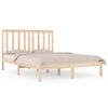 vidaXL Cadru de pat Super King, 180x200 cm, lemn masiv de pin