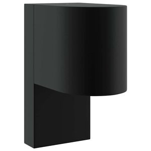 vidaXL Lumină de perete pentru exterior Negru 12 x 7 x 15 cm