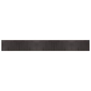 vidaXL Covor dreptunghiular, maro &icirc;nchis, 60x500 cm, bambus