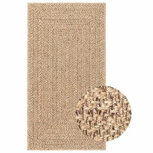 vidaXL Covor ZIZUR aspect iută, 80x150 cm, pentru interior și exterior
