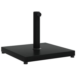 vidaXL Suport umbrelă pentru st&acirc;lpi &Oslash;32/38/48 mm, 18 kg, pătrat