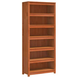 vidaXL Dulap pentru cărți Maroniu cerat 80 x 35 x 183 cm