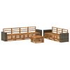 vidaXL Seturi de canapele 8 pcs Lemn Solid de Acacia
