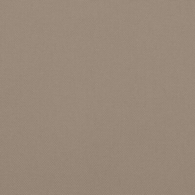 vidaXL Pernă paleți de podea, gri taupe, 60x60x8 cm, material textil