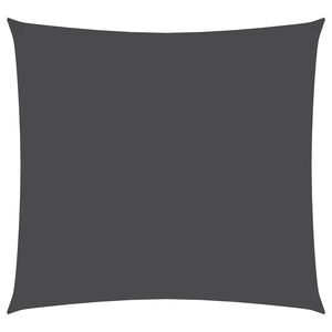 vidaXL Parasolar din țesătură oxford, pătrat, 3,6 x 3,6 m, antracit