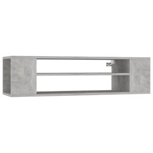 vidaXL Dulap TV suspendat, gri beton, 100x30x26,5 cm, PAL