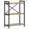 vidaXL Raft pentru cărți 60 x 30 x 85 cm Lemn prelucrat