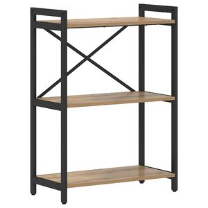 vidaXL Raft pentru cărți 60 x 30 x 85 cm Lemn prelucrat