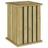 vidaXL Cutii de plantare Maro 33 x 33 x 45 cm Lemn de pin tratat