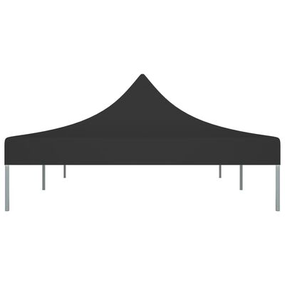 vidaXL Acoperiș pentru cort de petrecere, negru, 6 x 3 m, 270 g/m²
