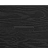 vidaXL Bufet cu sertar Stejar Negru 40 x 33 x 70 cm Lemn compozit