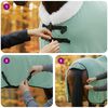 vidaXL Pătură pentru cai Verde &icirc;nchis complet 95 cm Fleece polar
