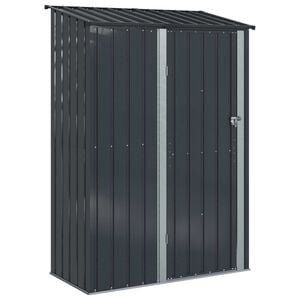 vidaXL Magazii pentru grădină Antracit 140,5 x 74 x 200 cm Metal