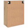 vidaXL Dulap montat pe perete 2 pcs Stejar Artizanal 69,5 x 34 x 90 cm